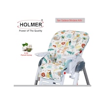Holmer Organik Mama Sandalyesi Minderi & Kılıfı Kemer Deliksiz