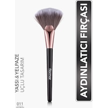 Flormar Yelpaze Uçlu Düz Aydınlatıcı Fırçası - Fan Brush - 011 - 8690604597765