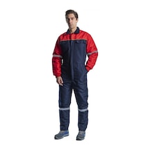 Şensel, Reflektörlü Soğuk Hava Tulumu, Lacivert-Kırmızı-55E2652-