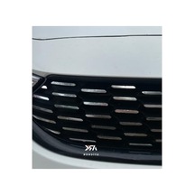 Egea Sedan Ön Panjur Sticker Seti Krom Şablonlu Abanoz