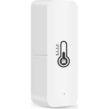 Pazly Zigbee Akıllı Ev Sensörü, Sıcaklık & Nem, Alexa & Google Home, Tuya App, Gerçek Zamanlı İzleme, Kullanışlı Ve Kolay Kurulum