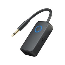 Ayrex Coverzone Bluetooth 5.4 Ses Alıcı & Verici 2'si 1 Arada Aux Adaptör, 3.5mm Jak, Usb-c Şarj, 15m Kablosuz M