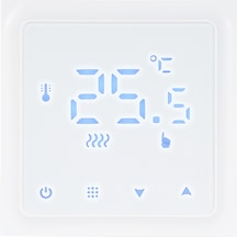 Leezsing Hy610 Akıllı Isıtma Termostatı Dijital Sıcaklık Kontrol Cihazı Dokunmatik Lcd Ekran Haftalık Programlanabilir Termostat Ev-24