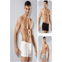 Tutku Erkek Karışık Renk 3 Lü Likralı Boxer Çok Renkli Tutku Erkek Karışık Renk 3 Lü Likralı Boxer Çok Renkli