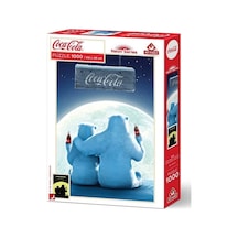 Art Puzzle Coca-cola Kutup Ayıları 1000 Parça Neon Puzzle