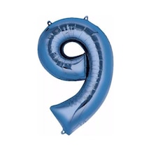 9 Rakam Lacivert Folyo Balon 76 Cm 418