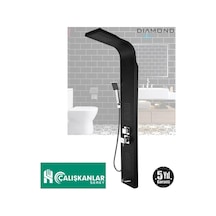Robot Duş Panel Banyo Duş Seti Kolon Robot Duş Takımı Masajlı Pirinç Dekoratif Banyo Duş Başlığı Karışık