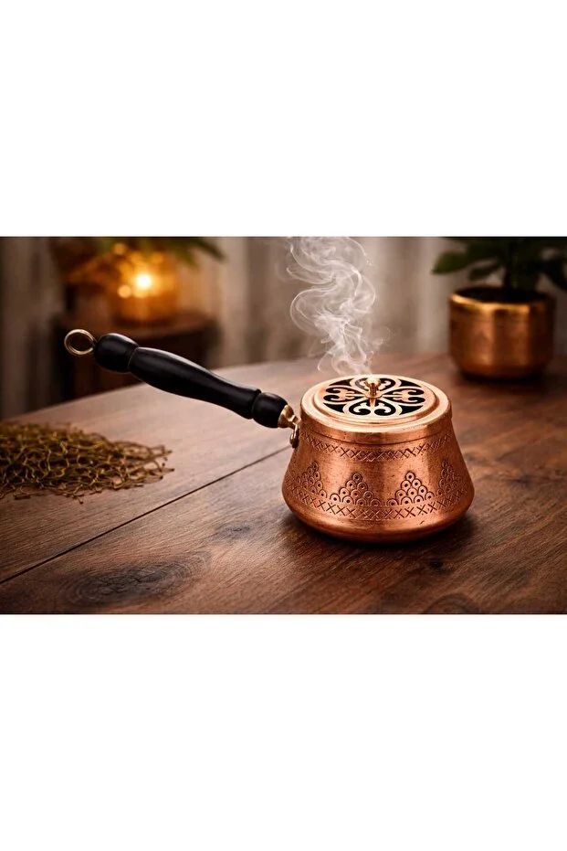 Banum Luxury Şık Ve Otantik Bakır Tütsülük - Ruhunuzu Dinlendiren Atmosfer