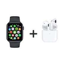 Smart Watch 5 Akıllı Saat Ve Pro 4 Uyumlu Kablosuz Bluetooth Kulaklık Mikrofonlu