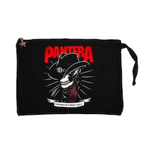 Pantera Cowboys Siyah Clutch Astarlı Cüzdan / El Çantası