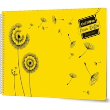 Çınar Resim Defteri Spiralli Plastik Kapak Pastel 25 Yp 24x34 C