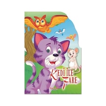 Kedi İle Fare - Şekilli Kitaplar - Ezjı-772457