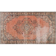 Eşsiz Anadolu Vintage Eskitme El Dokuma Halı 158 X 270 Cm 9480