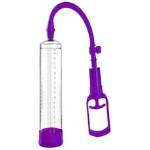 Erofoni Yeni Nesil Kaliteli Dayanıklı Mekanizma 20 CM Tetikli Purple Penis Vakum Pompası
