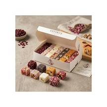 Karışık Duble Antep Fıstıklı/fındıklı Lokum 250 Gr %100 Pancar Şekeri Glikoz İçermez - 886042675