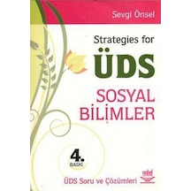 Üds Sosyal Bilimler / Strategies For Üds Sevgi Önsel