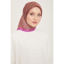 Armine Twill İpek Eşarp 24ya9134 03 - Desenli