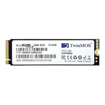 Twinmos NVMEFGBM2280 512 GB 2455/1832 MB/S M.2 PCIe NVMe SSD