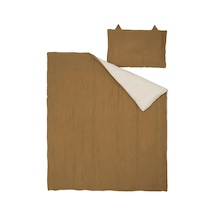 Ikea Guldvavare Tek Kişilik Nevresim Takımı 110 X 130 Cm Bej - Hardal Çok Renkli