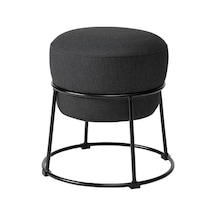 Ikea Emmıslöv Puf, Vissle Koyu Gri