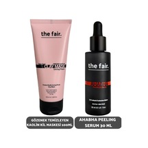 the fair. Ahabha Peeling Serum 30 ML + Creamy Kaolin Gözenek Temizleyici Kil Maskesi 100 ML