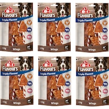 8in1 Flavours Triple Flavour Wings Üçlü Lezzet Kanatları 113 G X 6 Adet
