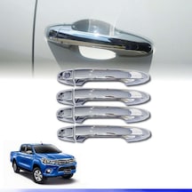 Toyota Uyumlu Hilux 2016 Sonrası Kapı Kolu Abs Krom