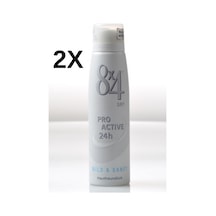 8x4 Mild & Sanft Pudralı Kadın Sprey Deodorant 2 x 150 ML
