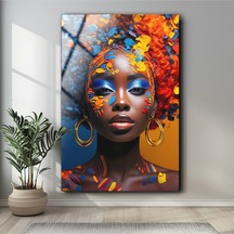 Afrikan Profesyonel Uv Cam Tablo Modern Duvar Dekoru Solmayan Canlı Renkler Ofis Ve Çalışma Odası Yeni Ev Hediyesi 4mm Kırılmaz Cam