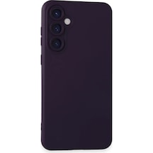 Newface - 756 - Samsung Galaxy S24 Kılıf Nano İçi Kadife Silikon - Edntrend - - Mor
