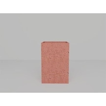 Nuano Consept Laden Serisi Köşeli Saksı Kiremit 40x110