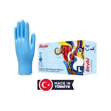 Pudrasız Nitril Muayene Eldiveni - Large Büyük Boy