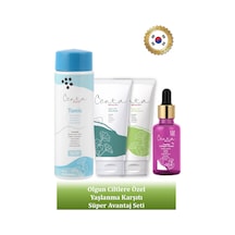 C'enta Beauty Olgun Ciltler İçin Gece Bakım Kremi 50 ML + Gündüz Kremi 50 ML + Pepdits Collagen Serum 30 ML + Tonik 200 ML