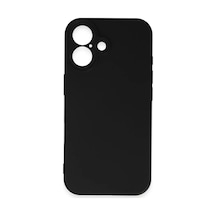 Newface Apple İphone 16 Plus Kılıf First Silikon - Siyah