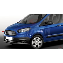 S-dizayn Ford Courier Krom Ön Panjur 4 Prç. - Model 2014-2017