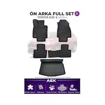 Toyota Rav4 2019+ 5d Karbon Paspas Takımı +3d Pvc Bagaj Havuzu Se