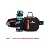 Dashanshop Yeşil Nylon Bel Çantası Koşu Bisiklet Outdoor Çok Cepli Matara Uyumlu Yeşil