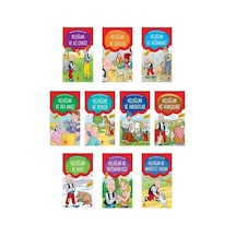 Keloğlan Masalları-Keloğlan ve Ali Cengiz-1. ve 2.Sınıflar için-10 Kitap Takım- Ema Genç