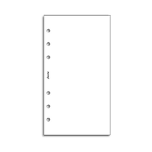 Filofax 132405 Kişisel Not Kağıdı, Boş, Beyaz