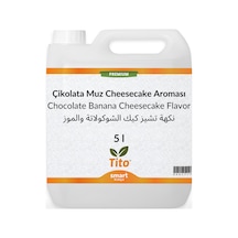 Premium Çikolata Muz Cheesecake Aroması 5 Litre