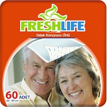 Freshlife 60 x 90 CM Yatak Koruyucu Örtü 30'lu x 2 60 Adet Freshlife 60 x 90 CM Yatak Koruyucu Örtü 30'lu x 2 60 Adet