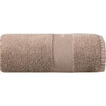 Mudo Home Mudo Home Koyu Bej Yüz Havlusu 50x80