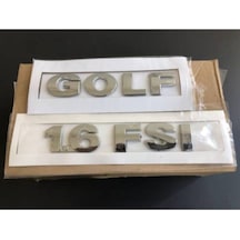 Golf - 1.6 Fsi Bagaj Yazısı - 1k0853675f---golf 4-- Golf 5 Kasa Uyumlu
