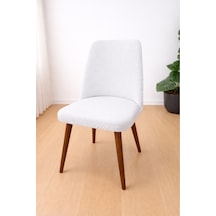 Yüksek Kaliteli Yeni Bohem Desenli Esnek Jakarlı Kumaş Büyük Oval Mutfak Sandalye Kılıfı 1 Adet Bohem-krem - 797640822 Bohem-krem