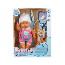 30111 Bebelou Doktor Zamanı Sesli Bebek Seti 35 Cm -sunman Ürün Oyuncaktır - Grsy-890262 1 Adet