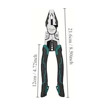 Tuosen 9'u 1 Arada Ağır Hizmet Tipi Tel Kesici Ve Sıyırma Pensesi - Süper Alaşım, Elektrikçiler Ve Metal İşleme Tuosen 9'u 1 Arada Ağır Hizmet Tipi Tel Kesici Ve Sıyırma Pensesi - Süper Alaşım, Elektrikçiler Ve Metal İşleme