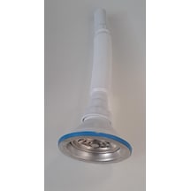 Fatex Lüx Çöp Mak Körüklü Sifon 110 / Ø 32 Lik Çıkışlı - Metal Bilyalı F-104-15