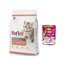Reflex Tavuklu ve Pirinçli Yavru Kedi Maması 2 KG + Konserve