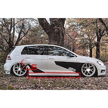 Vw Golf Mk7 Mk7,5 R Marşpiyel Sağ Sol Takım Fiberglass Boyasız