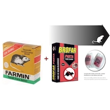 Fare Savar ,fare İle Mücadele İçin Fare Pasta 10gr X 10 + Farmin